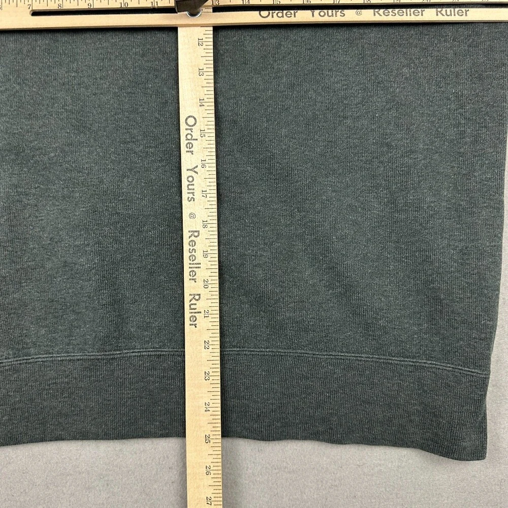 Vintage Polo Ralph Lauren Sweater Men Large Gray Crewneck Pullover Pony Cotton *